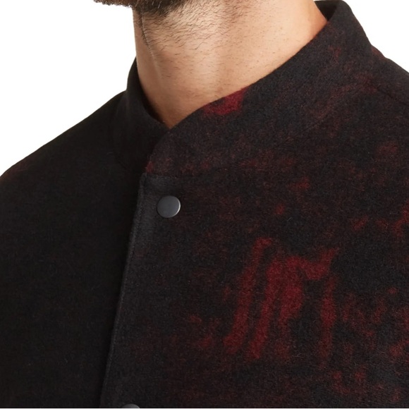 John Varvatos Jewell Baseball Jacket - Picture 11 of 11